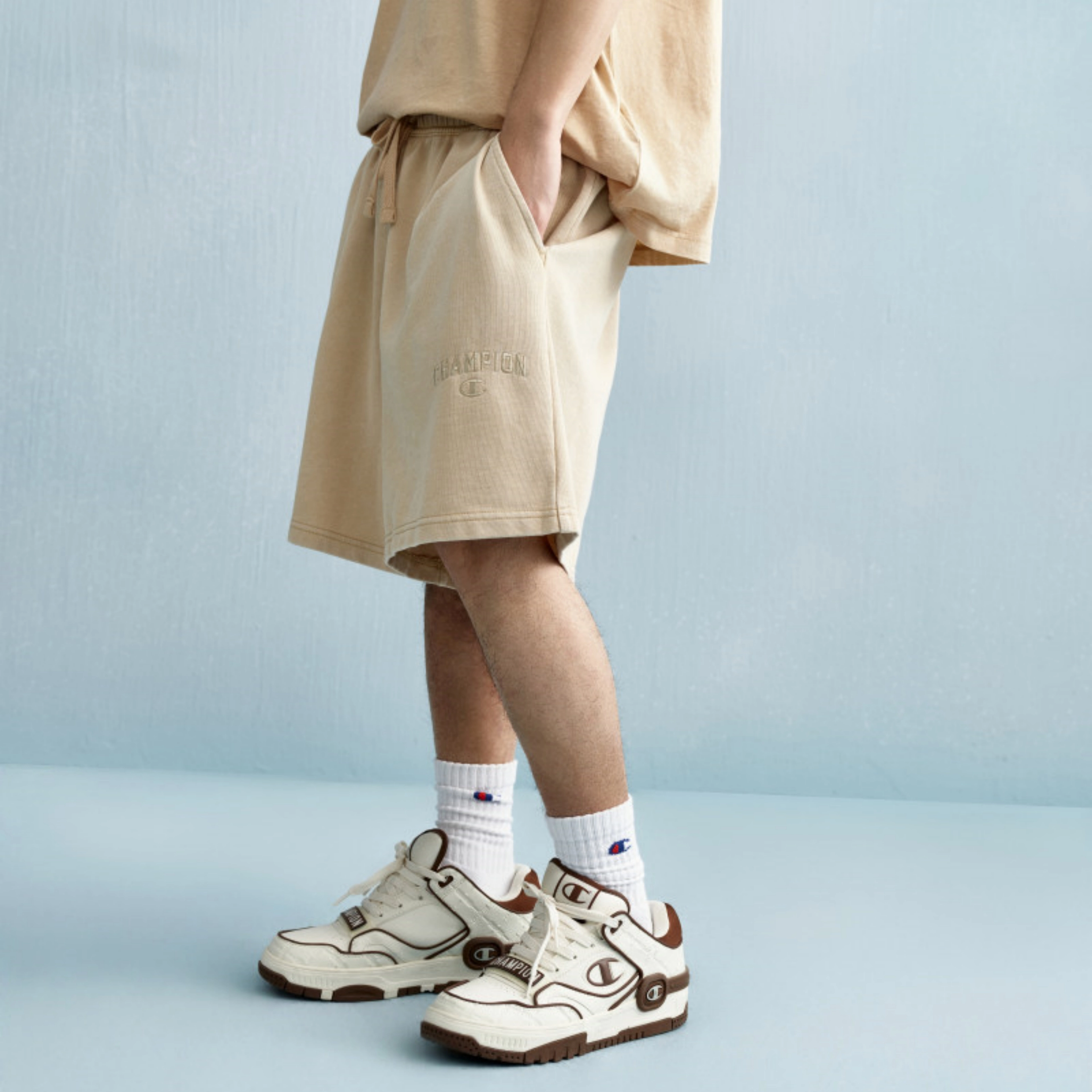 Champion SS25 Vintage Wash Logo