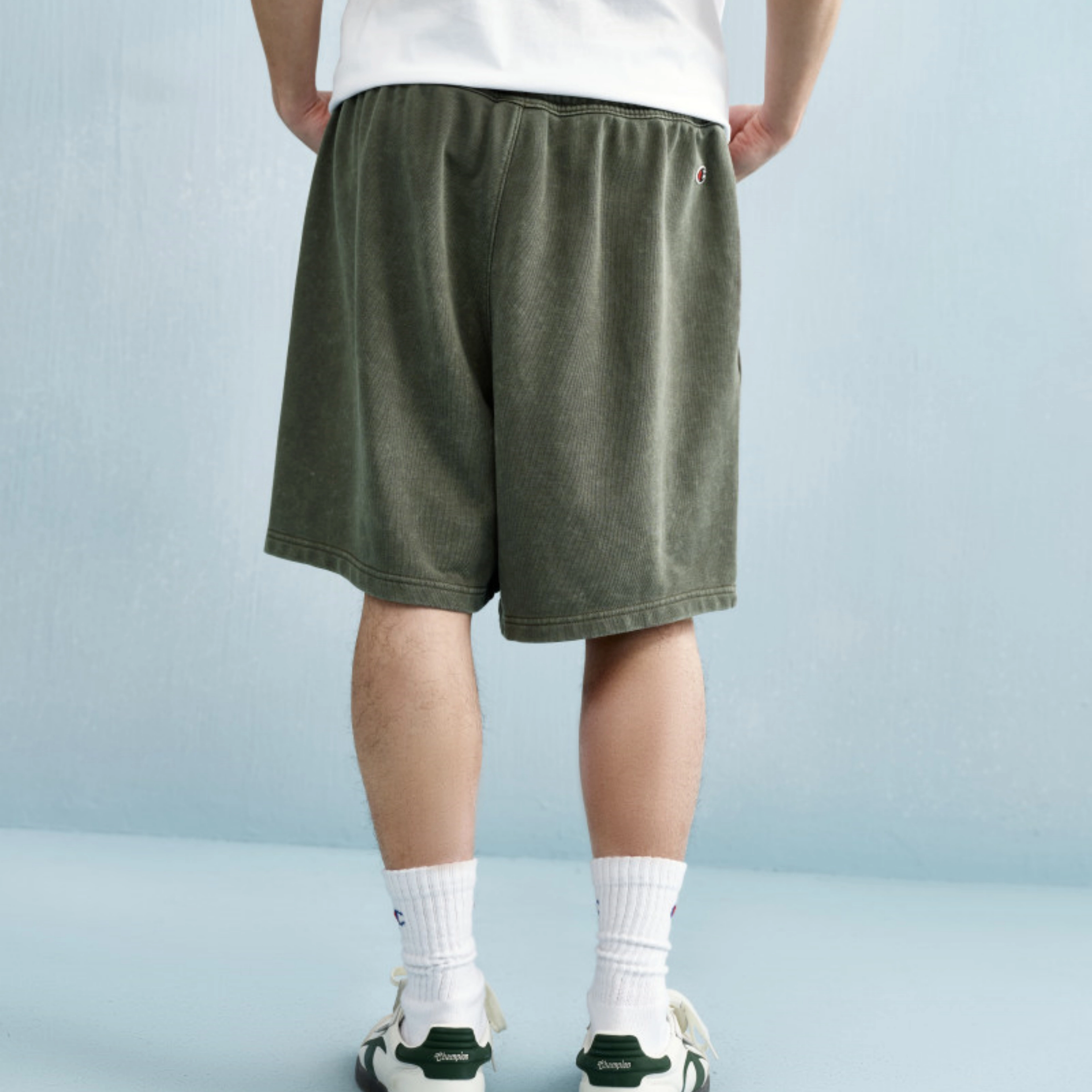 Champion SS25 Vintage Wash Logo