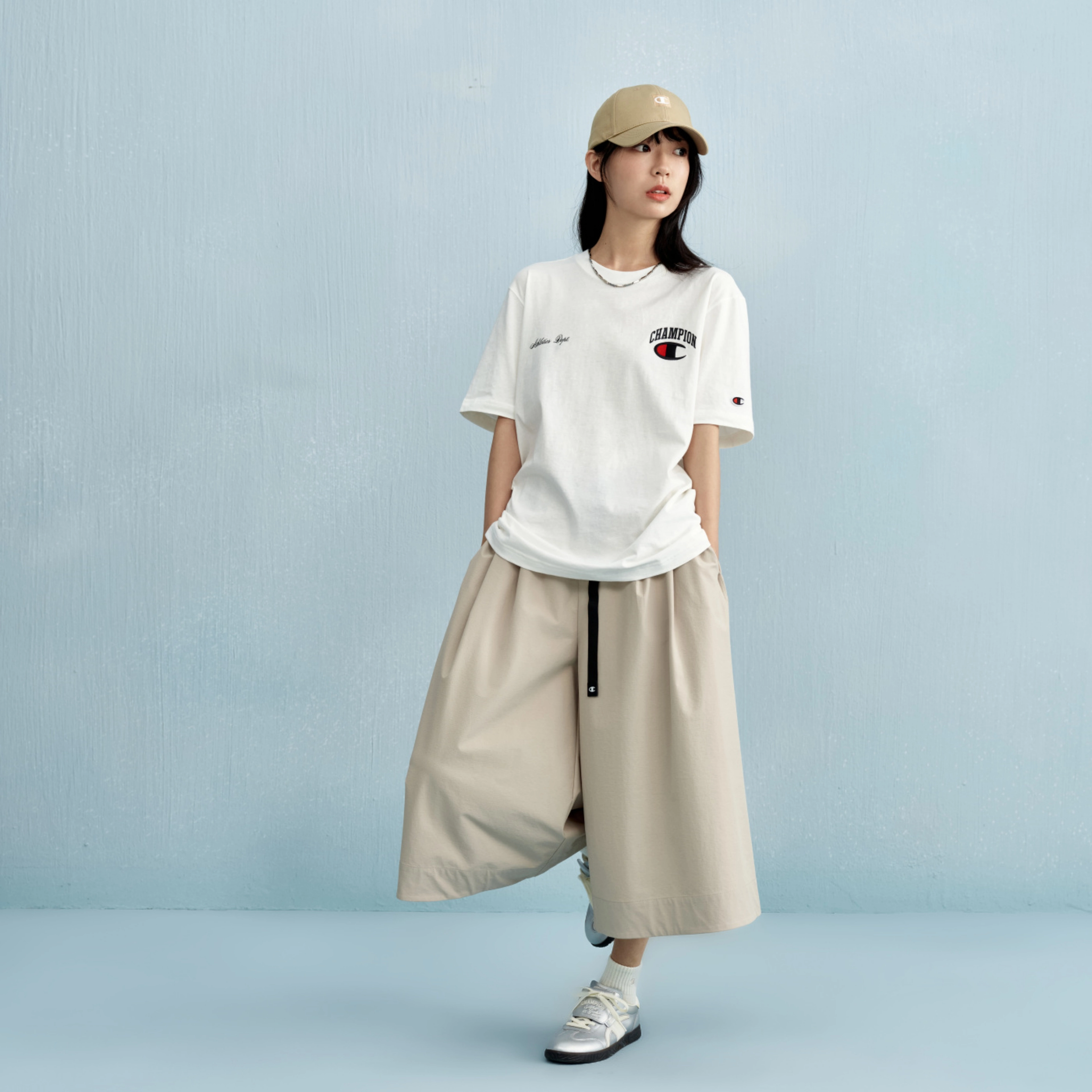 Champion SS25 STREET VARSITY T