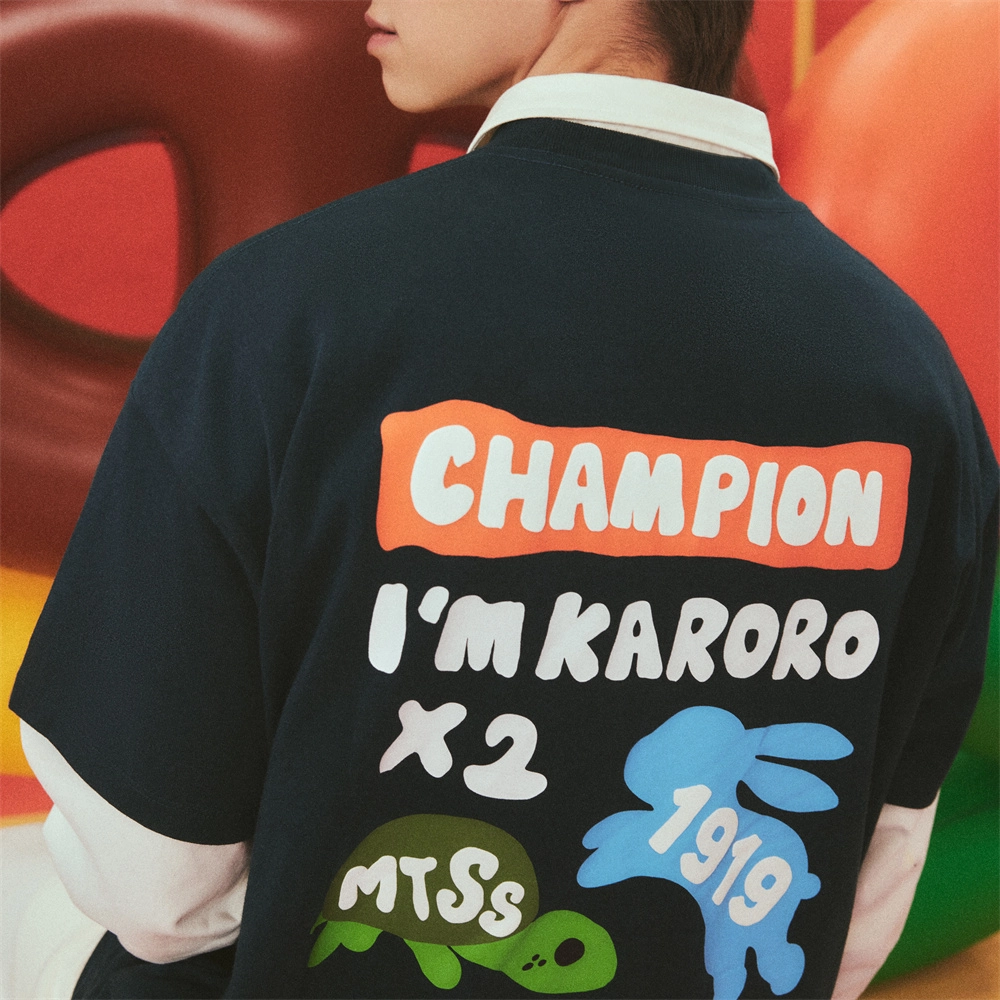 Champion x Melting Sadness FW23 LogoT