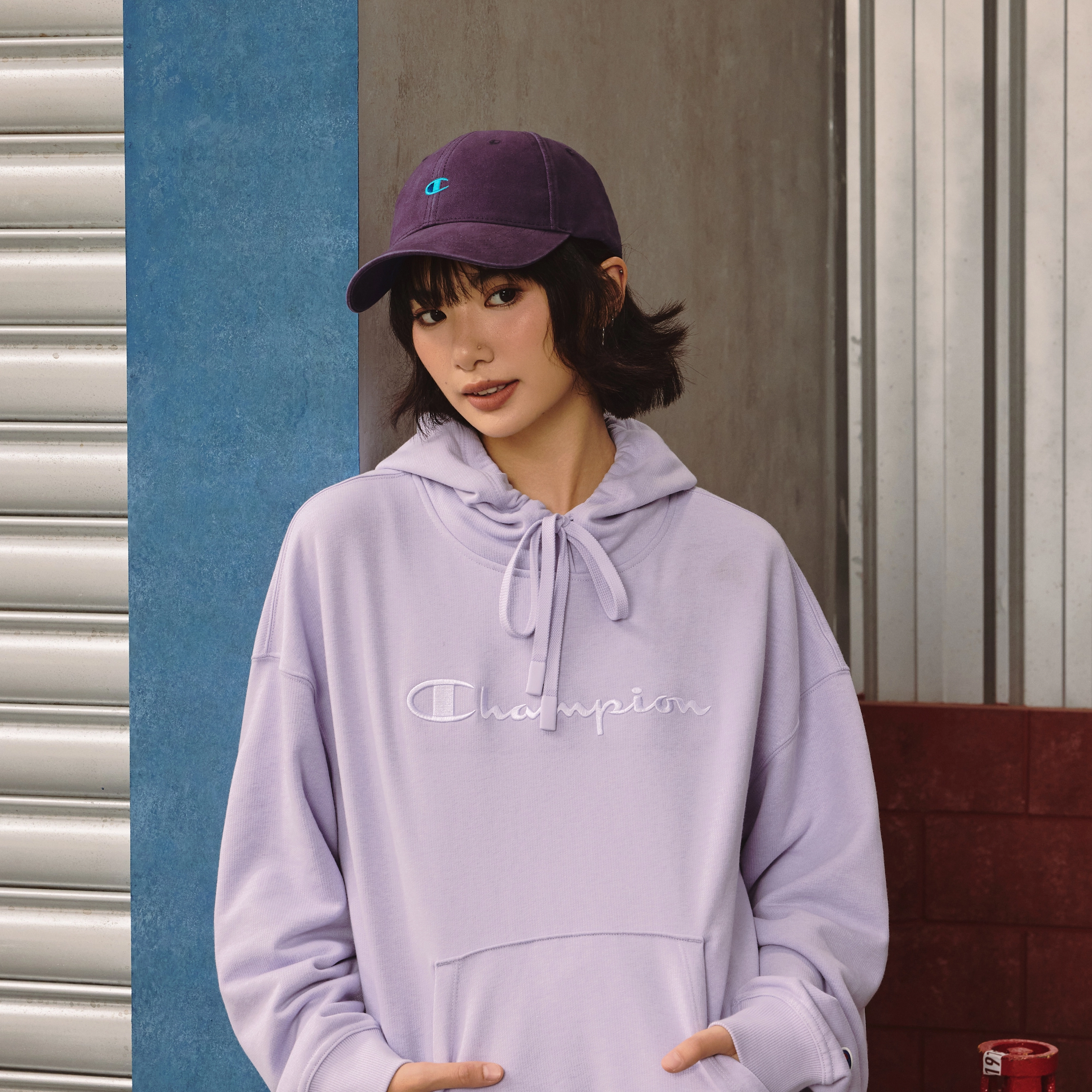 Champion V C1919 Small C Logo Ball Cap