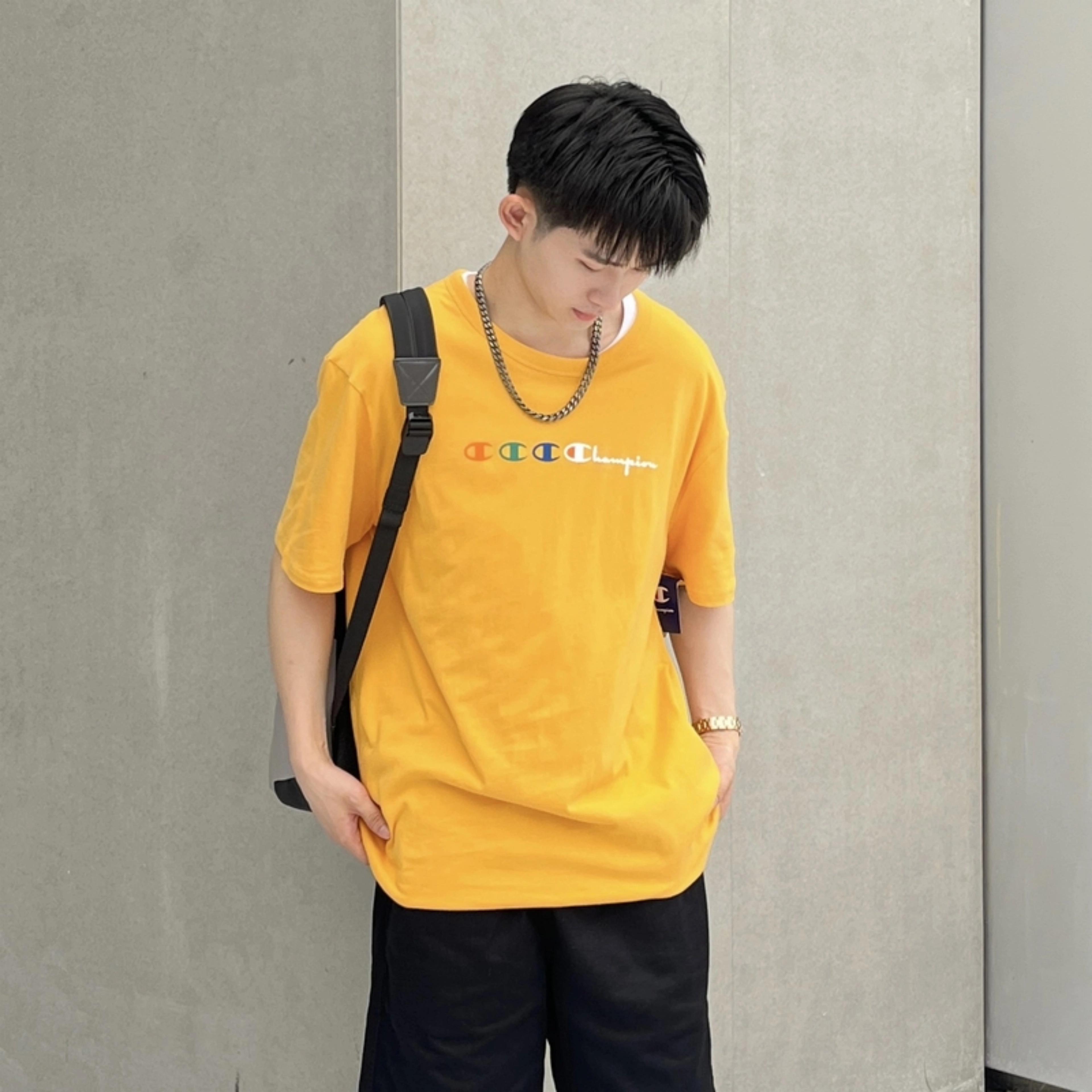 Champion SS23 Men'S Life LogoT
