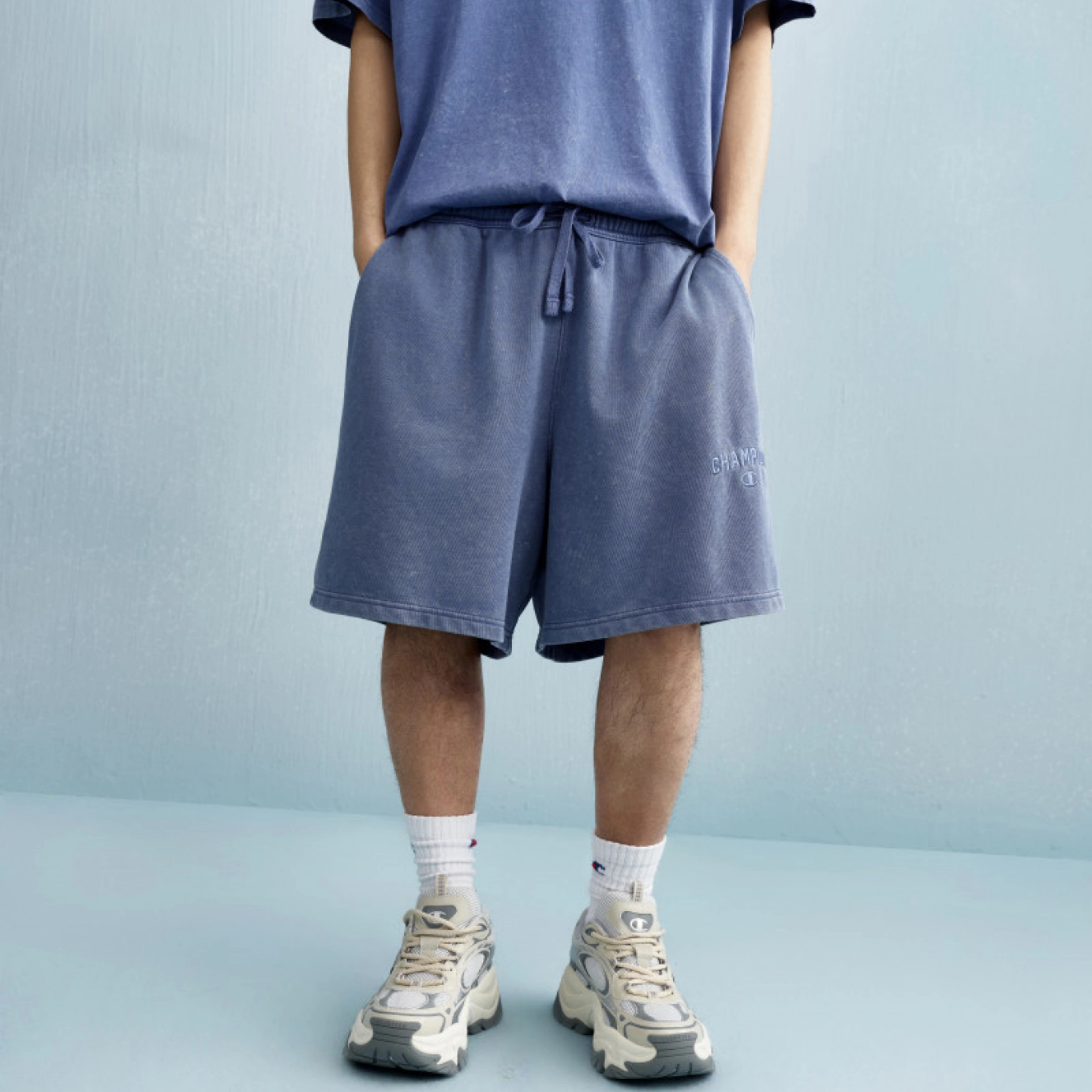 Champion SS25 Vintage Wash Logo