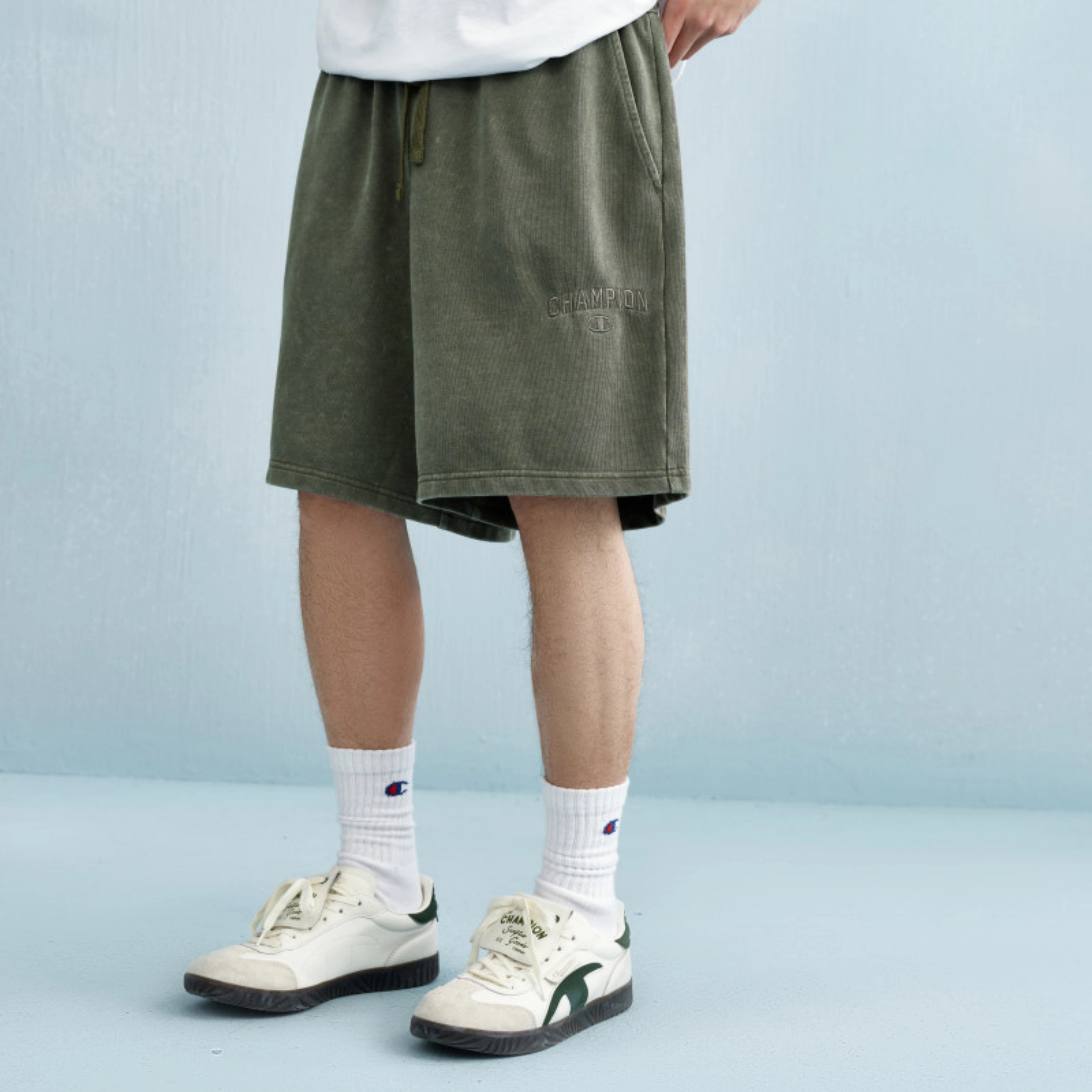 Champion SS25 Vintage Wash Logo
