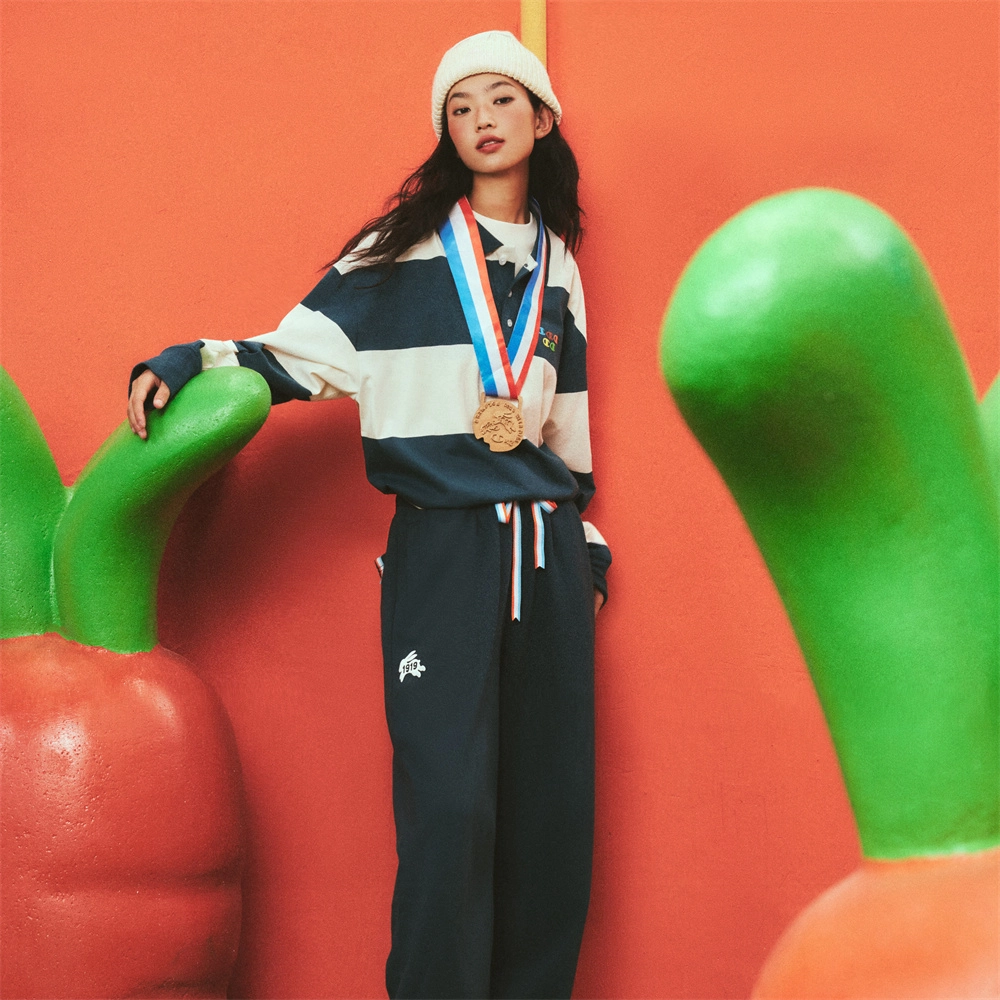 Champion x Melting Sadness FW23 LogoPoloT