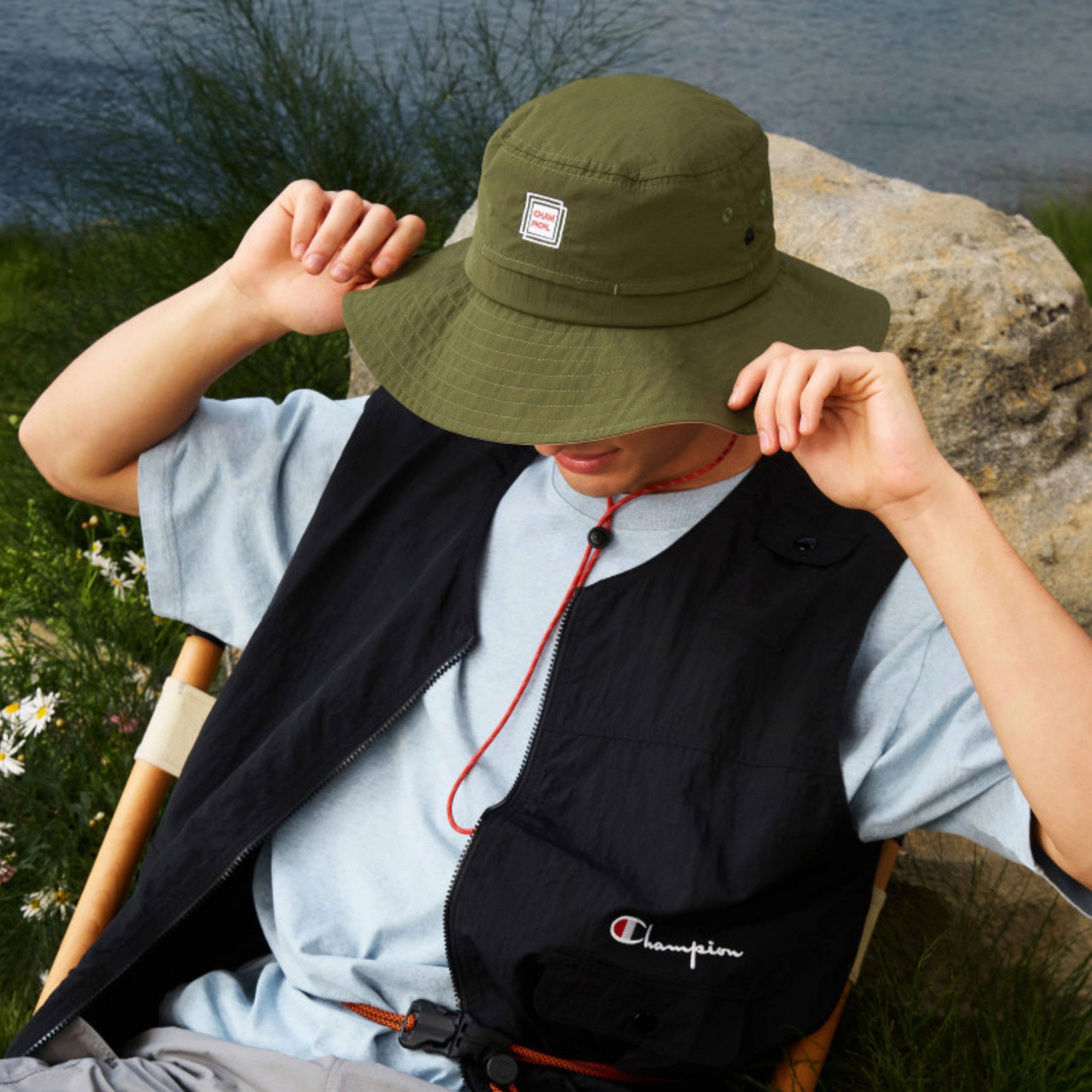 Champion Cowboy Bucket Hat logo