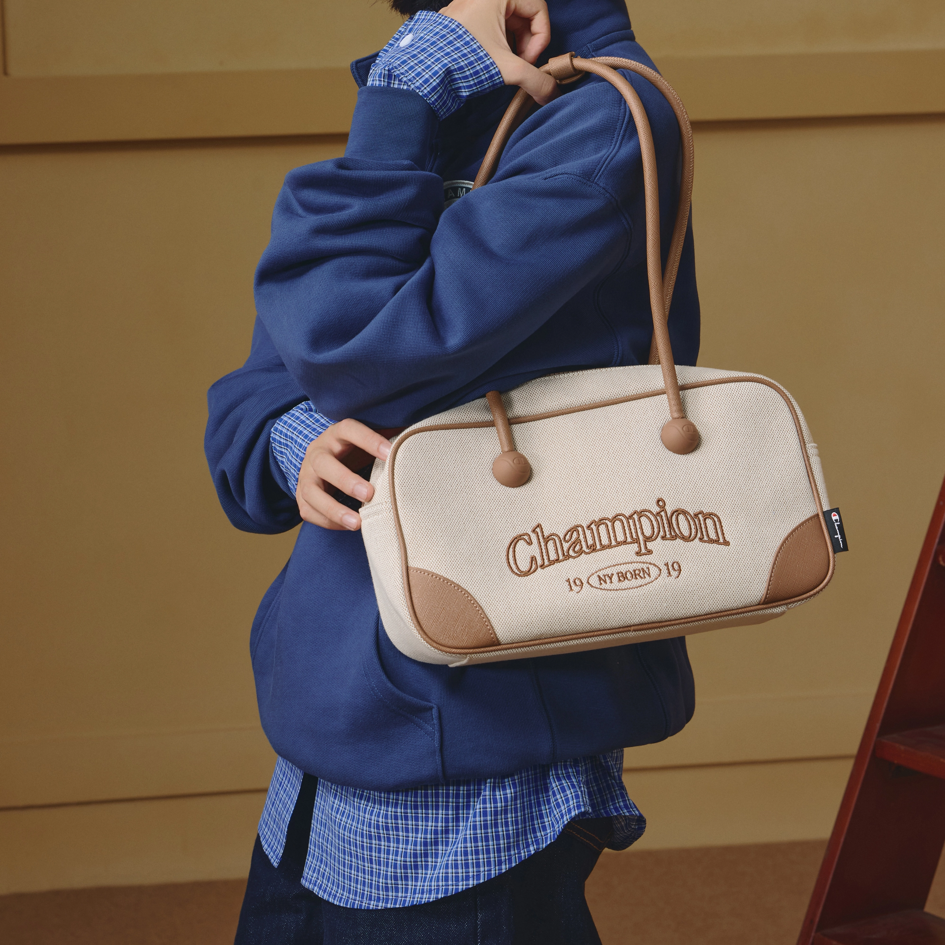 Champion Campus Briefcase 2.0 FW25 Logo
