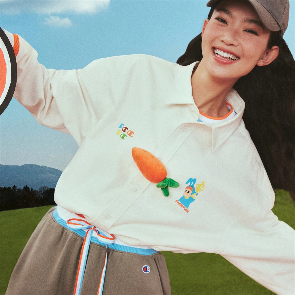 Champion x Melting Sadness FW23 LogoPolo