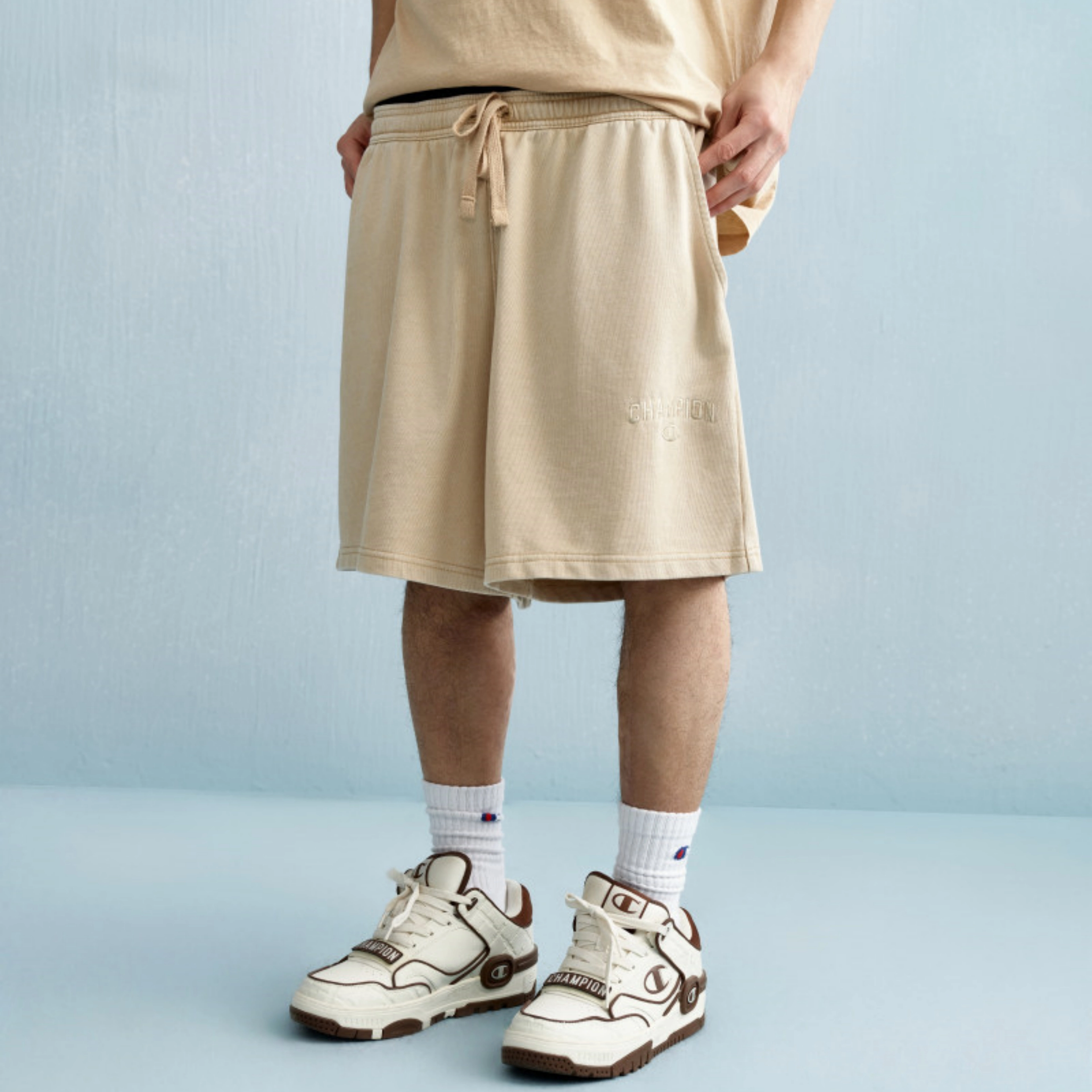 Champion SS25 Vintage Wash Logo