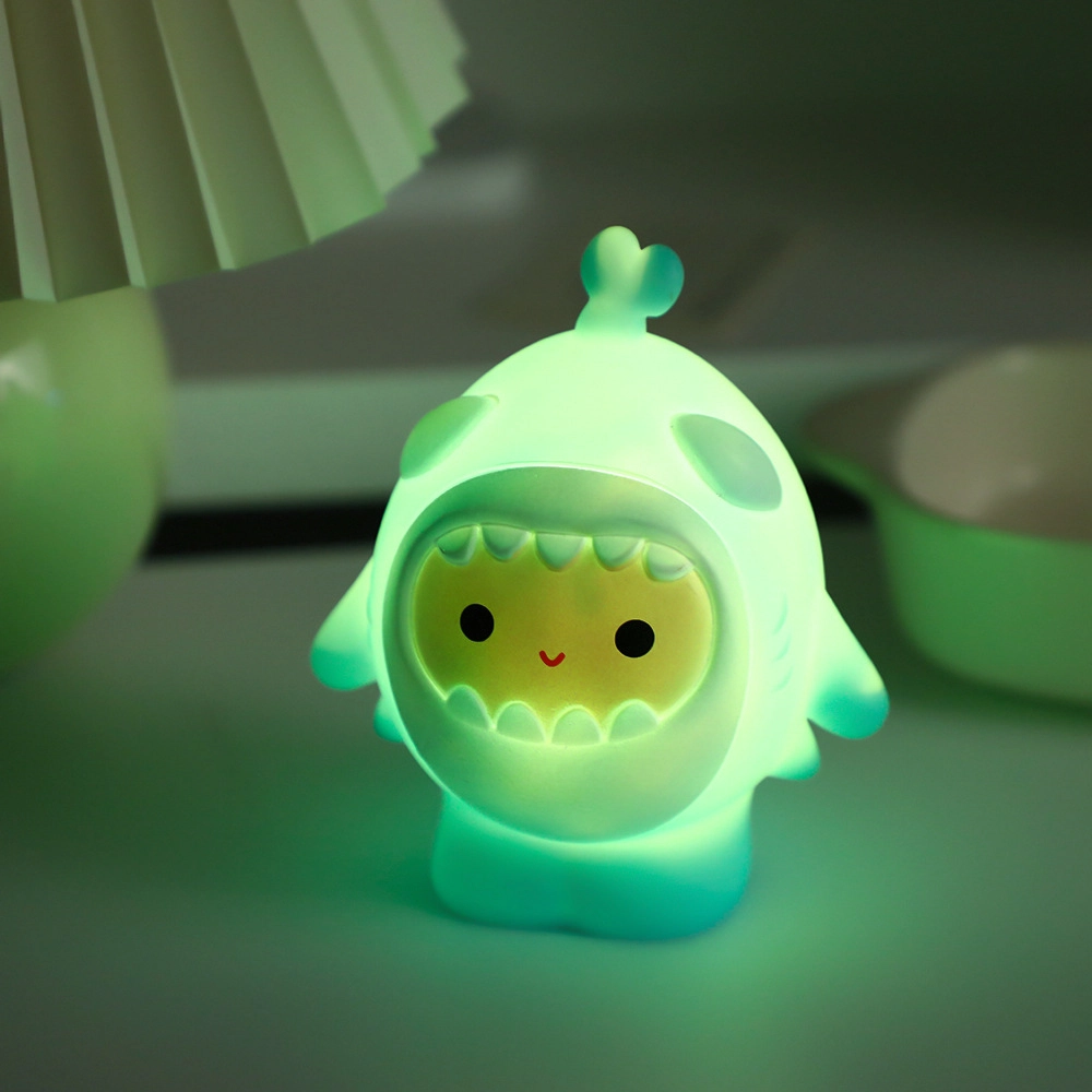 娇宠日记 卡通蛋蛋鲸鱼 创意 发光玩具
