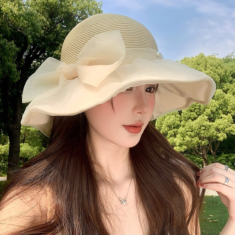 稻草人 简约时尚百搭 聚酯纤维 渔夫帽 女款