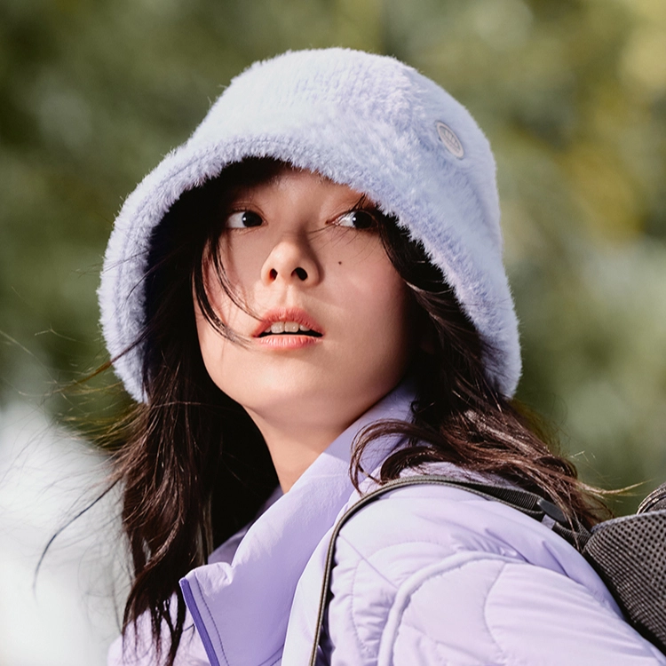 蕉下 柔绒黑胶户外防水显脸小秋冬季保暖轻便 聚酯纤维 渔夫帽 女款 多色