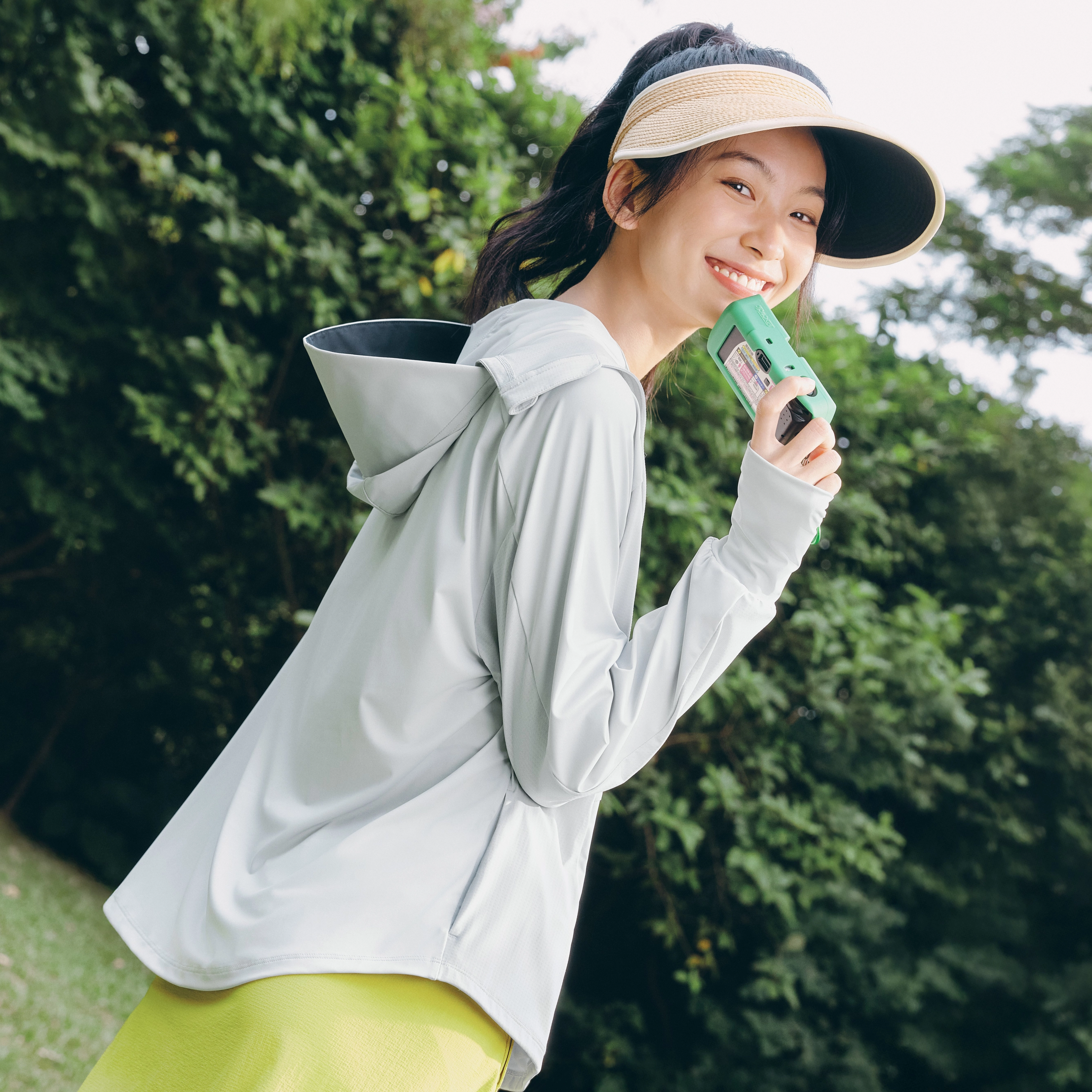 蕉下 宽松包容身型显瘦时尚遮热 透气速干降温凉感防晒衣 女款