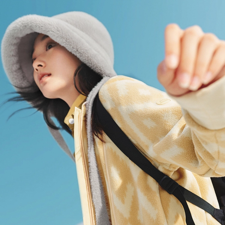 蕉下 品牌标识 聚酯纤维 渔夫帽 女款 多色