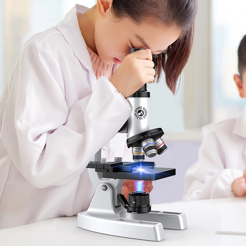 星珀乐 光学显微镜 初中生科学实验套装 早教益智玩具