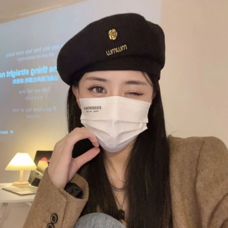 尚先生 法式复古 秋冬季大头围显脸小 高级感时尚百搭 棉 贝雷帽 女款