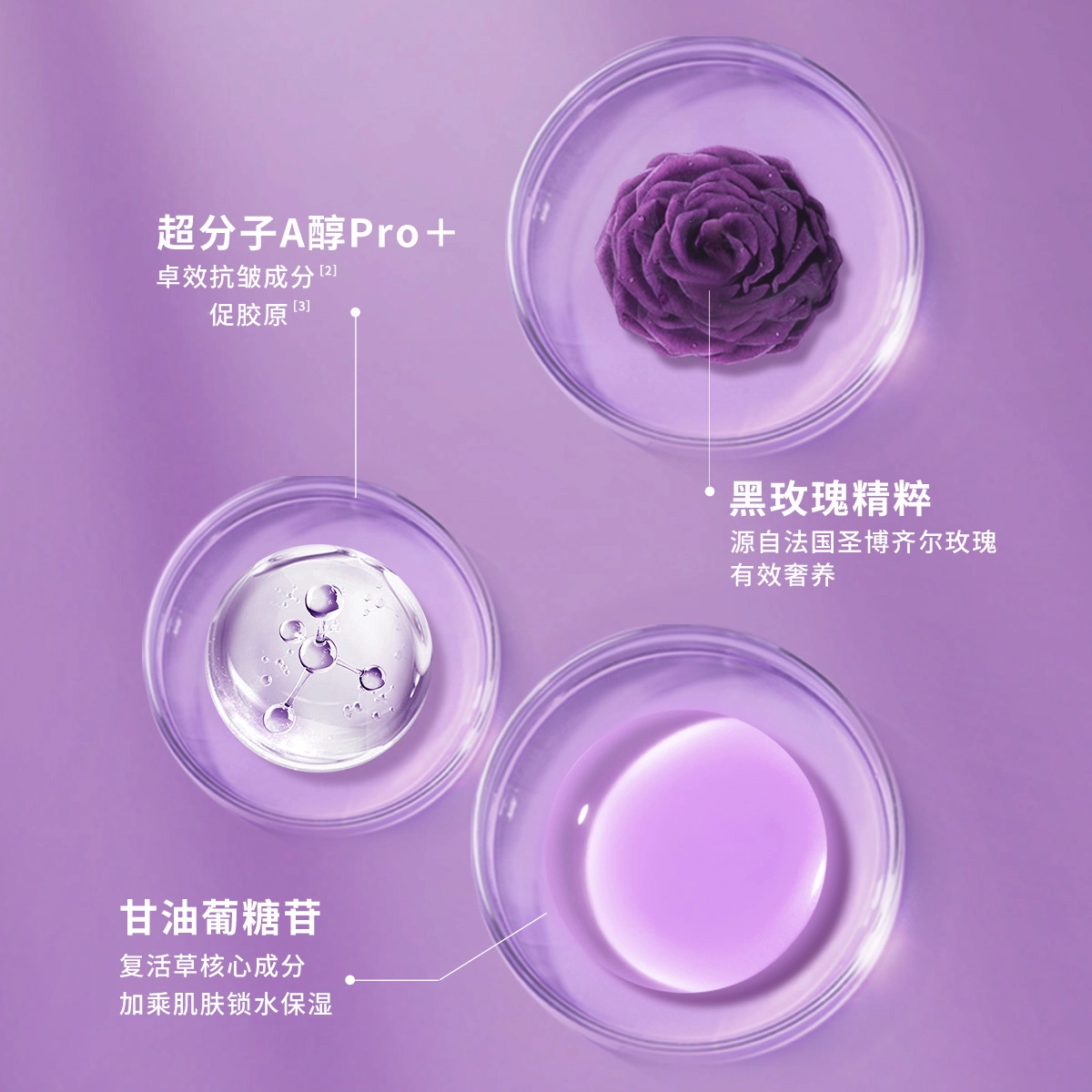 半亩花田 黑玫瑰臻颜凝萃水乳护肤品套装 抗老紧致弹嫩滋润