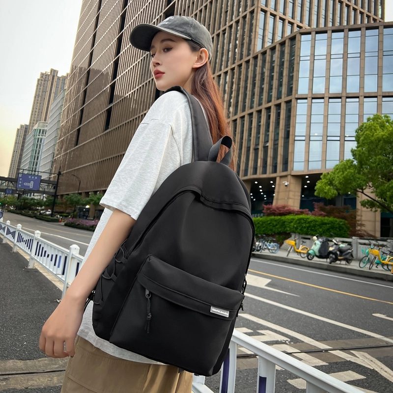 爱尔绅特 日系时尚简约旅行背包休闲百搭 尼龙 双肩包 男女同款情侣款 多色