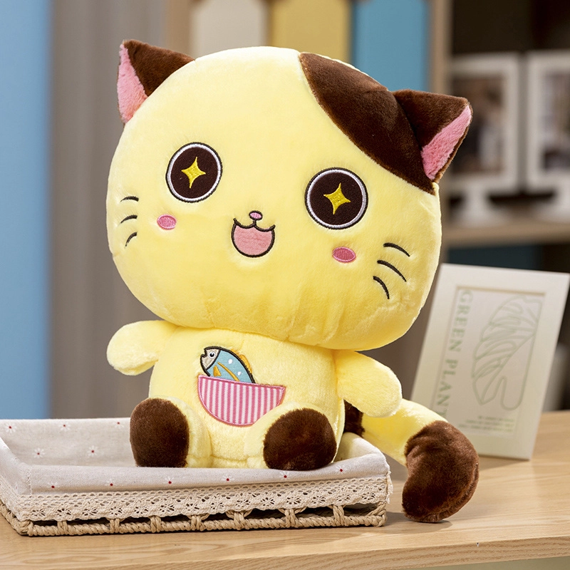 赛特嘟嘟 开心猫 创意萌趣小猫 玩偶 毛绒公仔