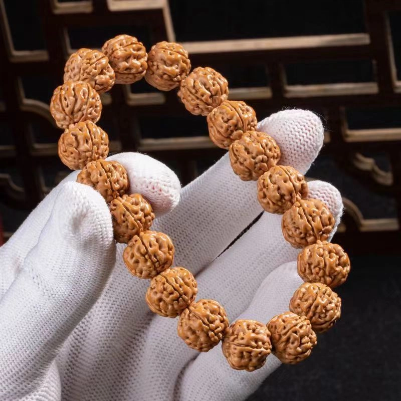 岁月静好 新中式 国潮 复古 民族风 盘玩念珠佛珠 文玩 金刚菩提 手串 男女同款情侣款