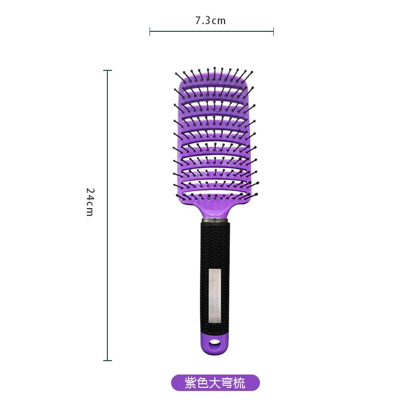 馨枕居  塑料造型顺卷发排骨梳 定型