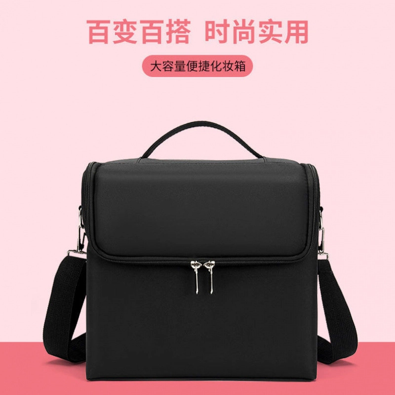 馨枕居 专业多层大号手提化妆箱 美甲纹绣美容跟妆多功能箱