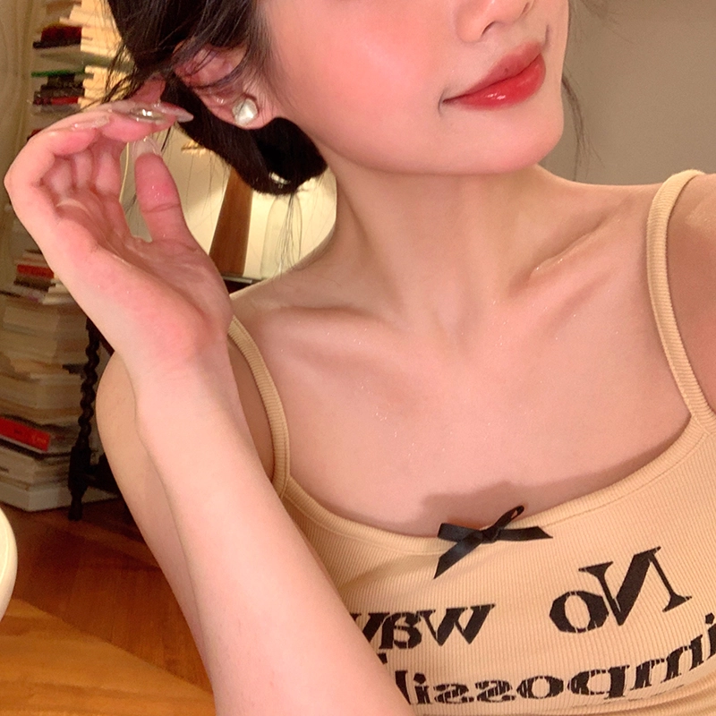 芒果饰品 适合夏天的轻奢高级感方糖 珍珠 铜 耳钉 女款