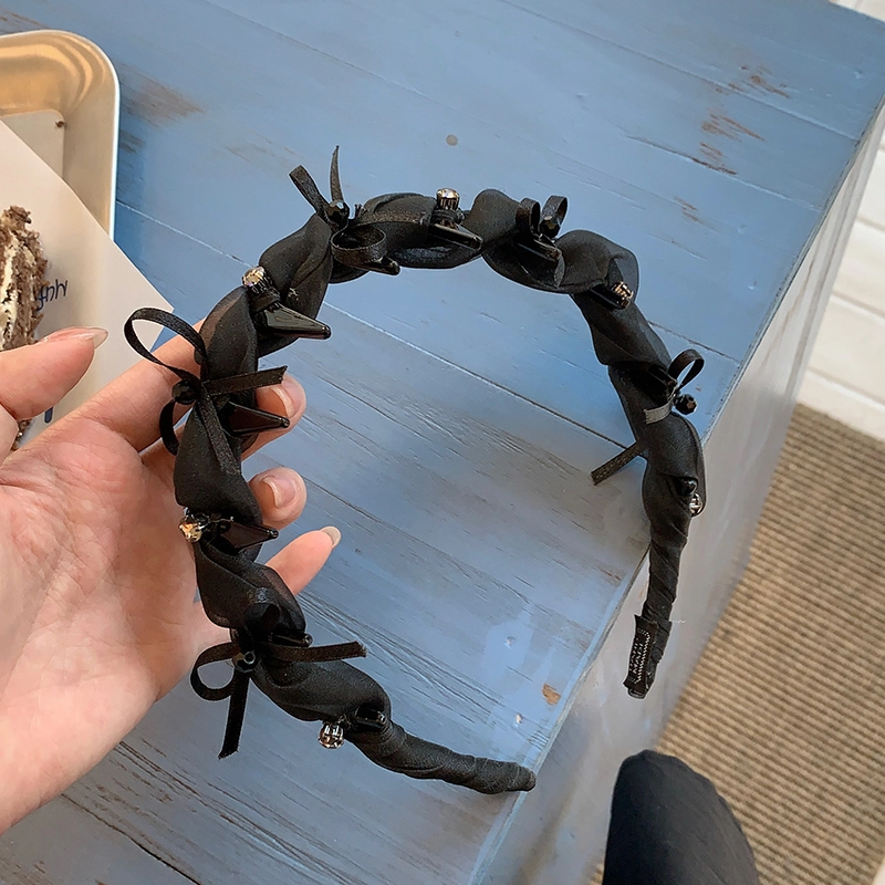 芒果饰品 小香风蝴蝶 亚克力 发箍 女款