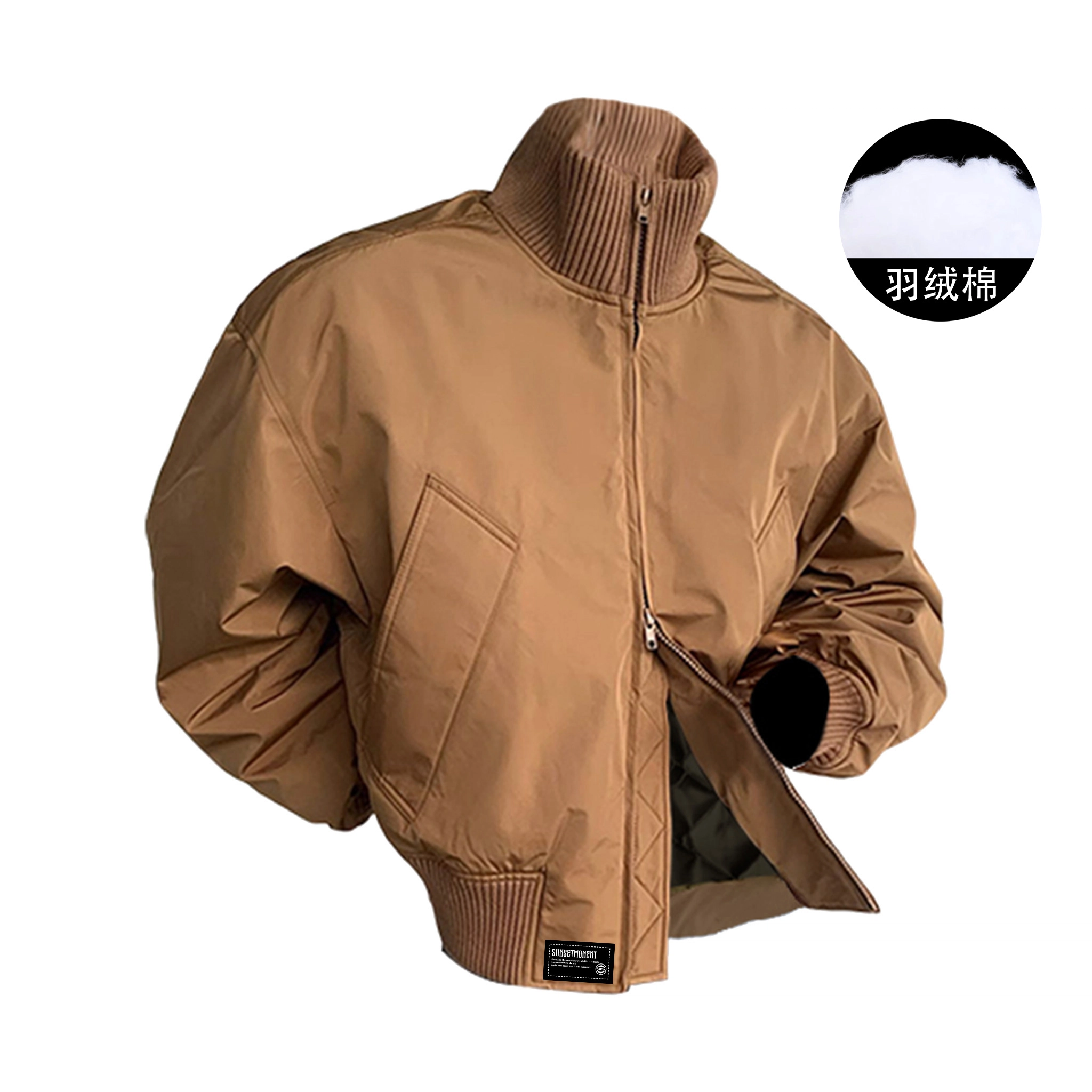 SUNSETMONENT cleanfitbomber