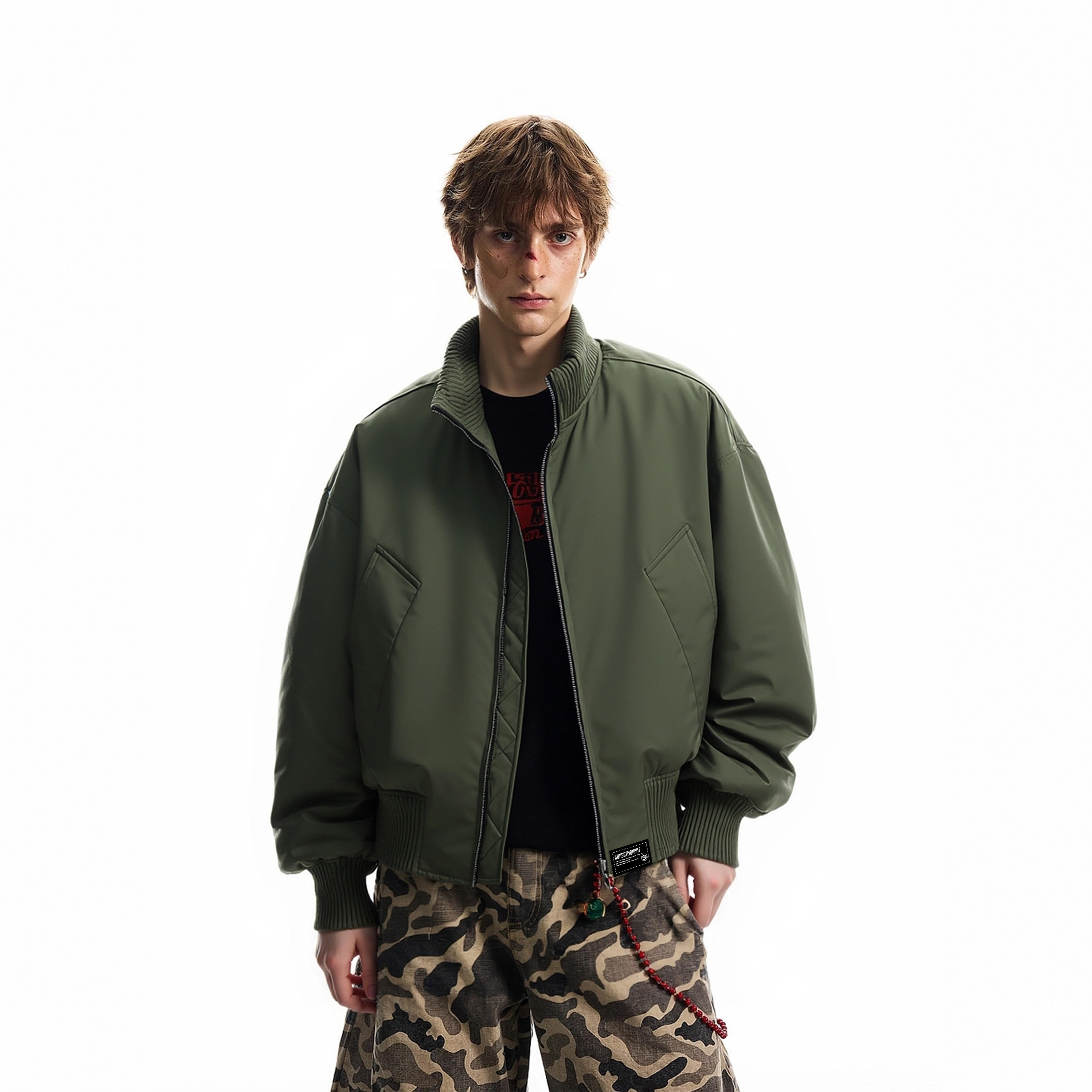 SUNSETMONENT cleanfitbomber