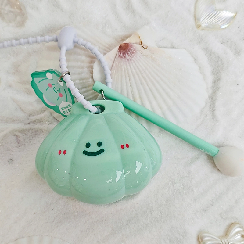 歪瓜出品 海洋生物 你珍蚌木鱼挂饰 可爱解压 迷你静心 谷圈挂件