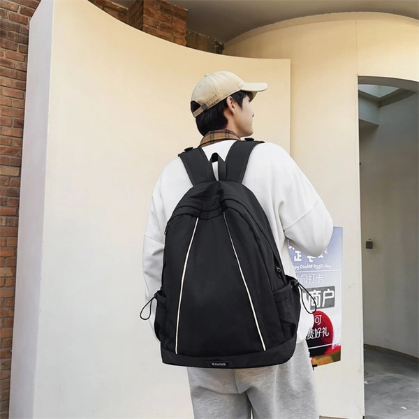 度森袋鼠 大容量设计感撞色旅行通用轻便 尼龙 双肩包 常规 男女同款情侣款 多色