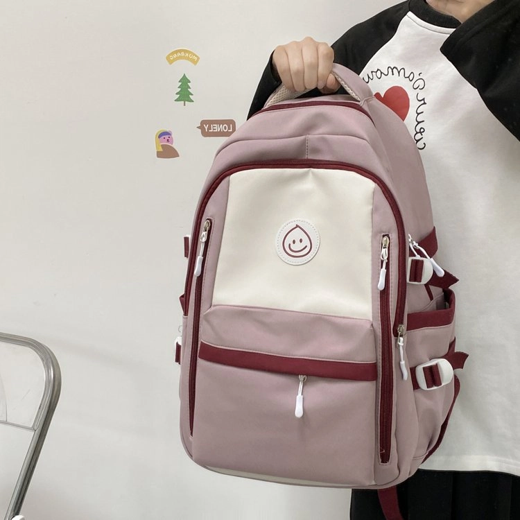 度森袋鼠 高颜值大容量小众洋气轻便气质背包 尼龙 双肩包 男女同款情侣款 多色