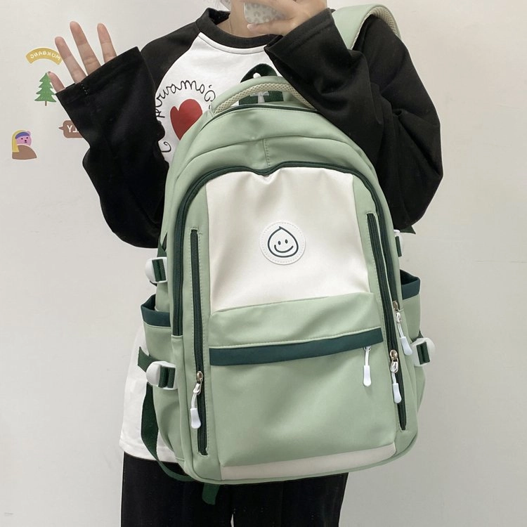 度森袋鼠 高颜值大容量小众洋气轻便气质背包 尼龙 双肩包 男女同款情侣款 多色