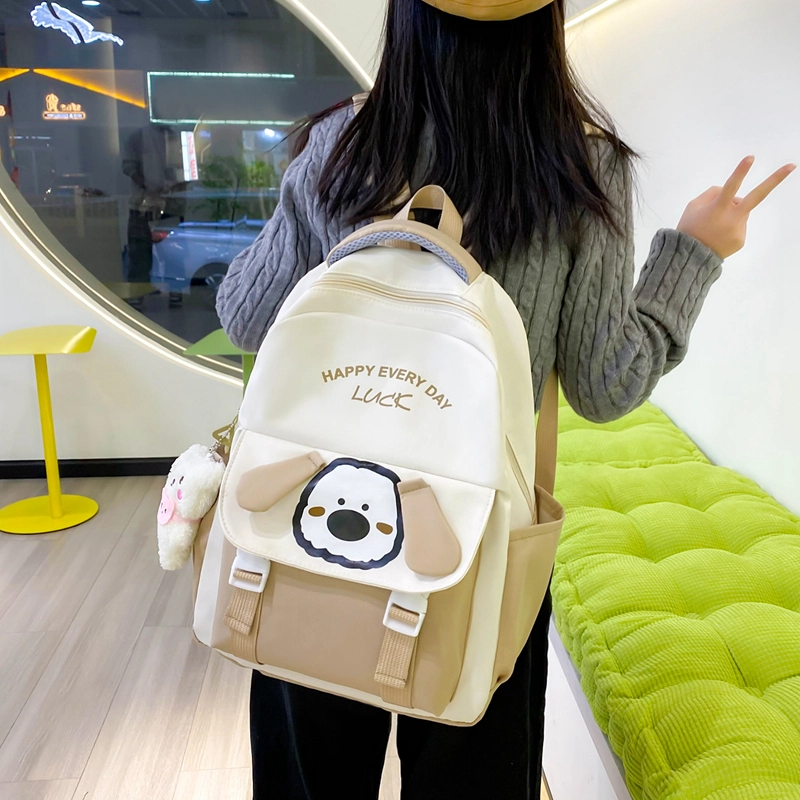 度森袋鼠 卡通小狗休闲 尼龙 组合装 女款 多色