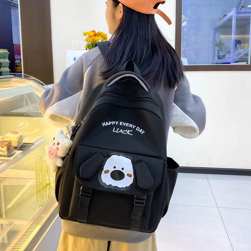 度森袋鼠 卡通小狗休闲 尼龙 组合装 女款 多色