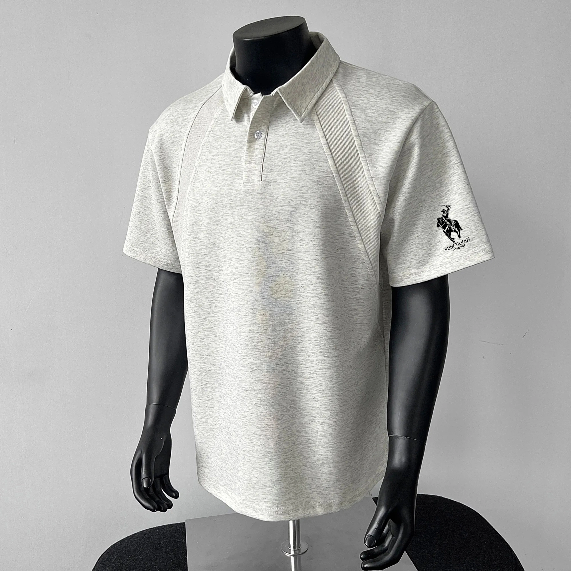 PUNCTILIOUS boxyVIBEcleanfitPOLO