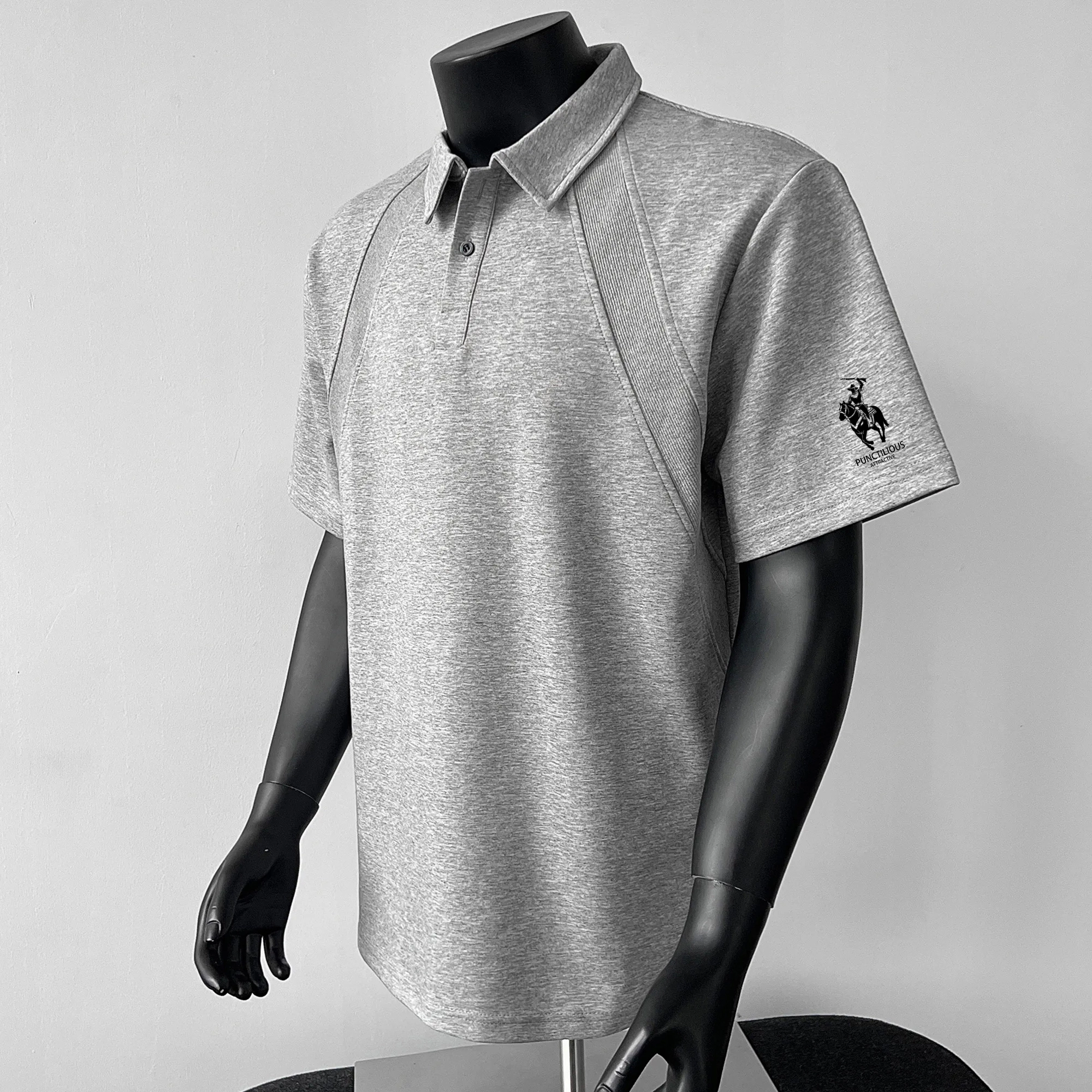PUNCTILIOUS boxyVIBEcleanfitPOLO