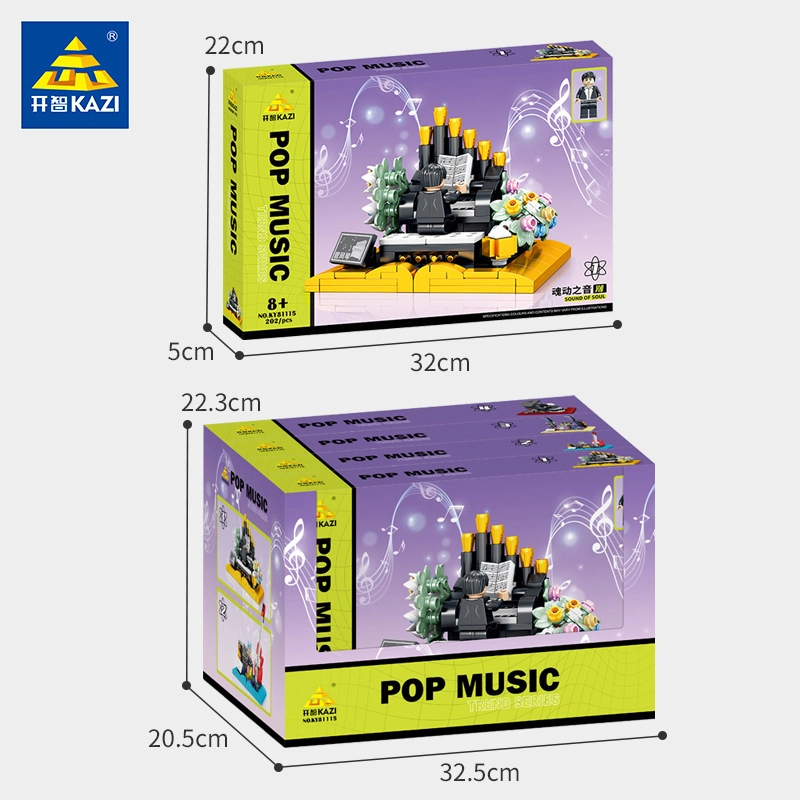 KAZI 222pcs 811151-4
