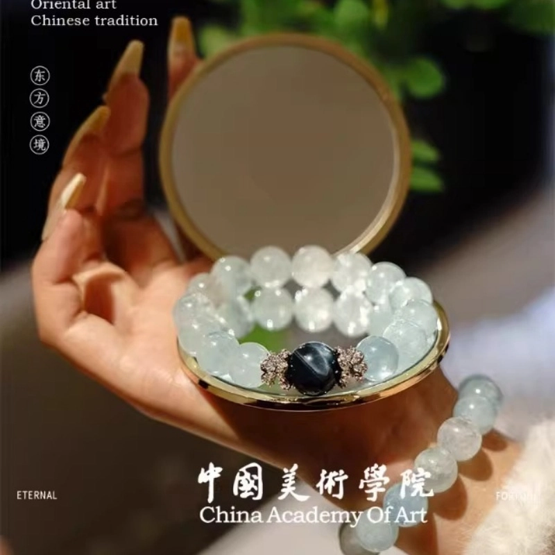 亮晶缘 【财运亨通】招财进宝时来运转八方来财招财转运事业串珠 小众寓意转运暴富 好运天然 黄水晶 手串 男女同款情侣款