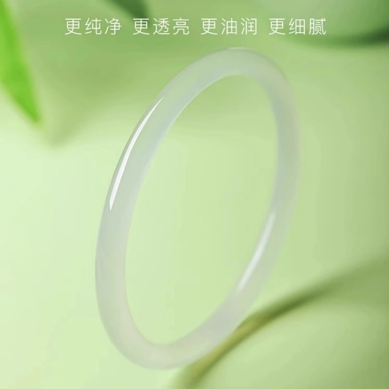 亮晶缘 经典白月光 精品新中式国潮古色古乡 轻奢国风古典 玉髓 手镯 男女同款情侣款