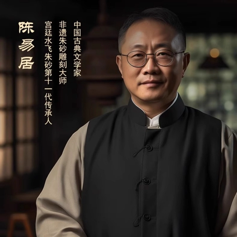 亮晶缘 新中式国潮民族风 复古经典时尚百搭小众设计喜气天然 朱砂 耳钉 女款