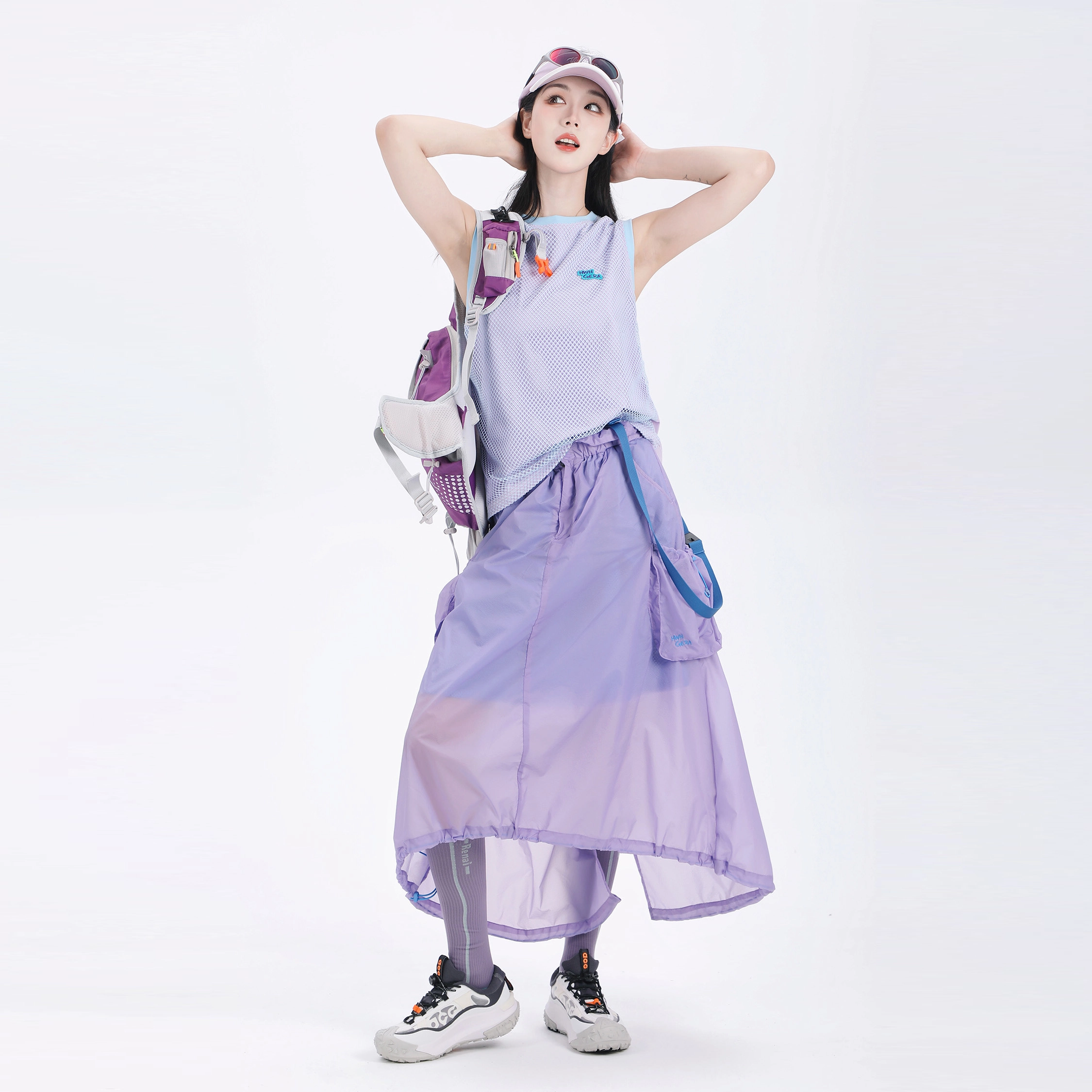 吉业重工 优雅时尚舒适气质百搭吊带连衣裙 女款