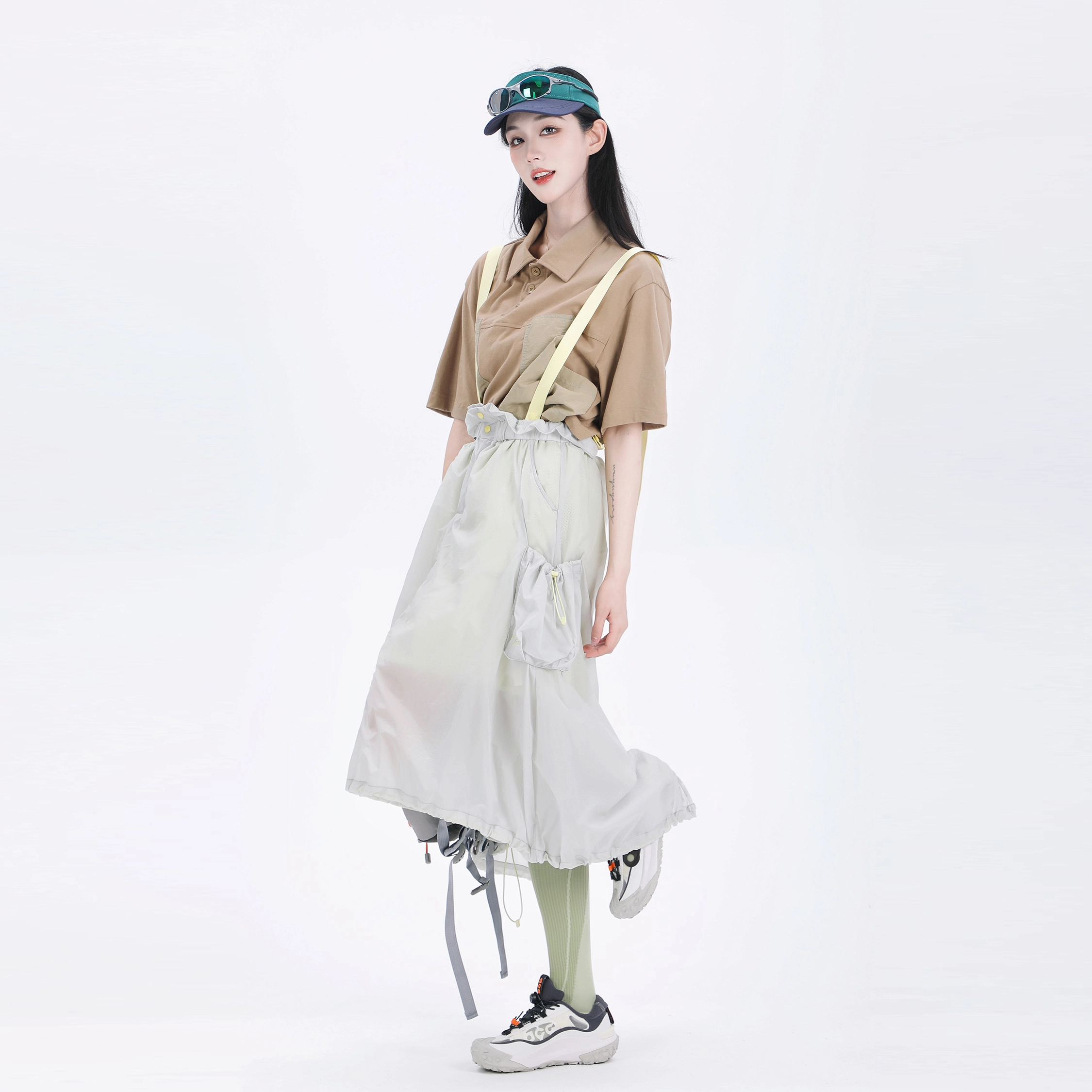吉业重工 优雅时尚舒适气质百搭吊带连衣裙 女款