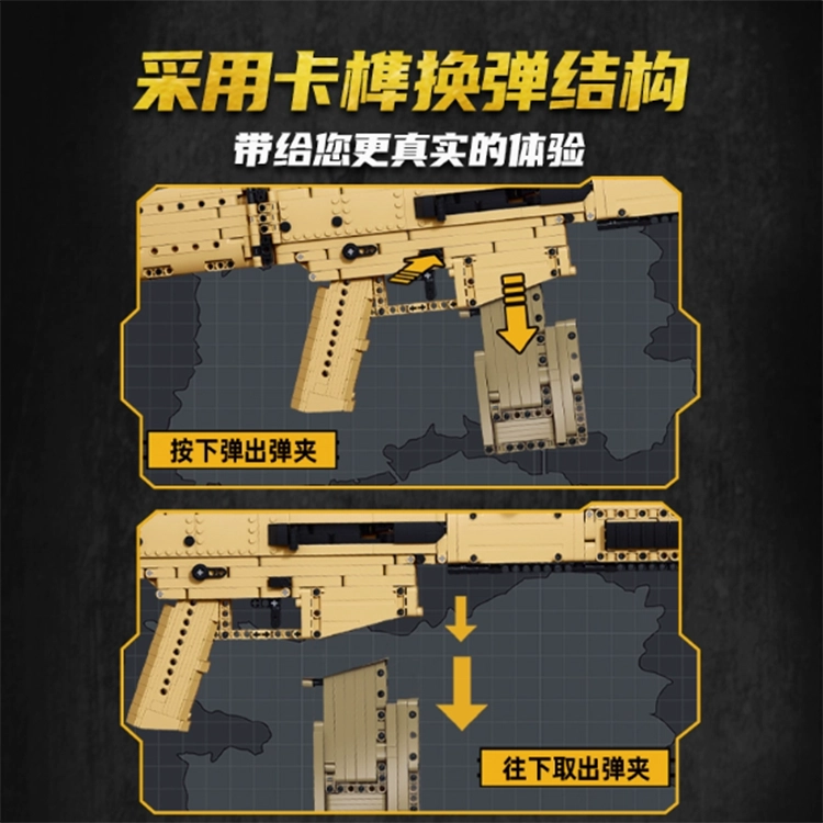 SLUBAN SCAR-L 1690pcs M38-B1353