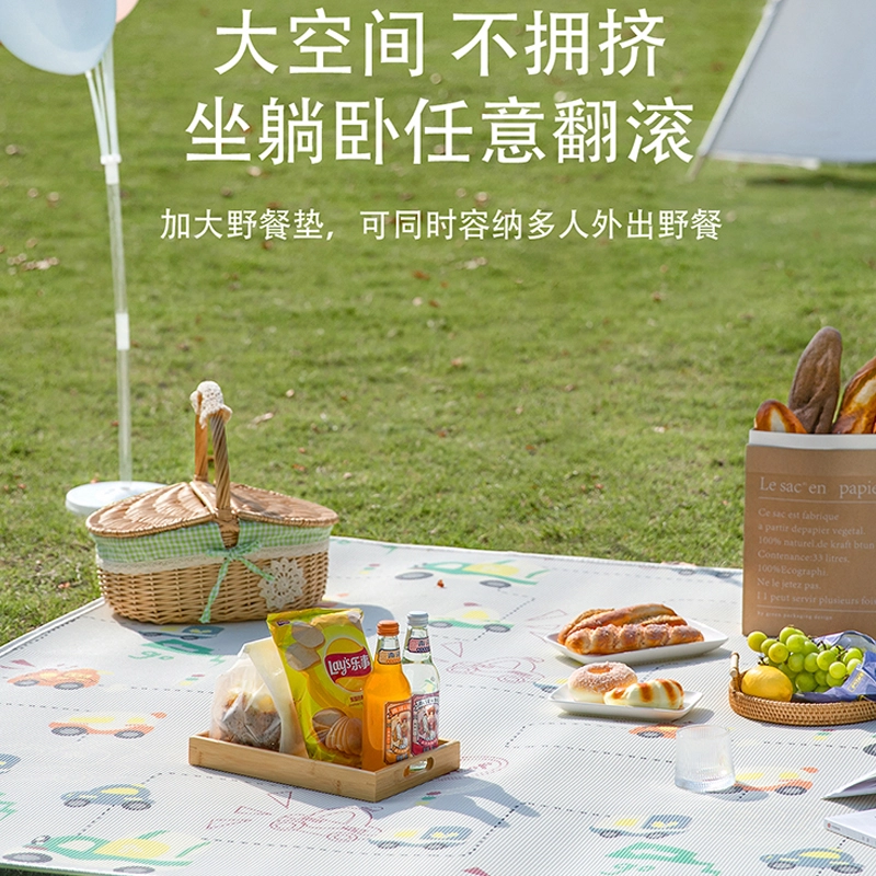 曼龙 防潮垫 防水加大加厚地垫 早教益智玩具