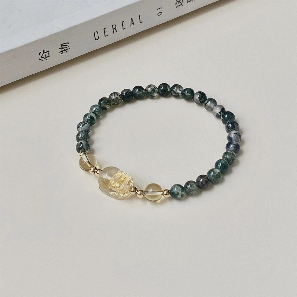 轻奢高级感 气质时尚 精致百搭 水晶貔貅 品彩 好运 财源滚滚 四季发财 玛瑙 手串 女款