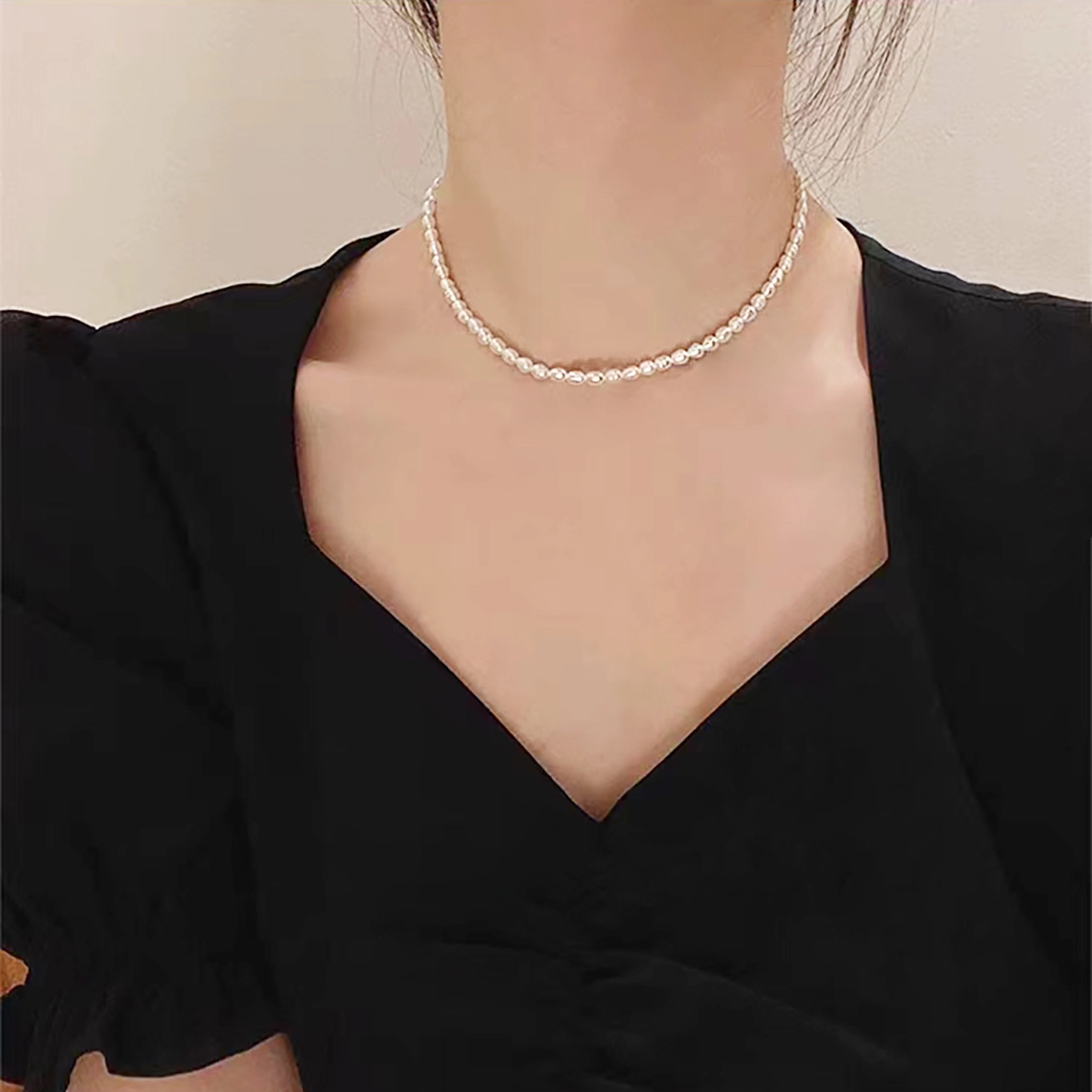 品彩 满天星轻奢高级感 淡水珍珠 项链 女款