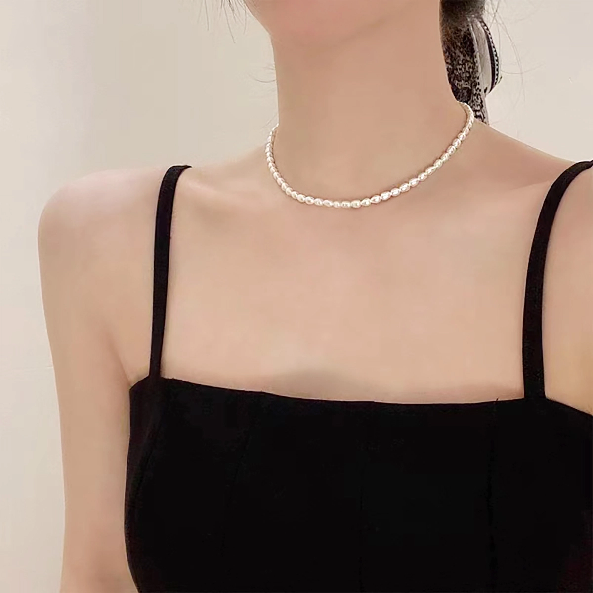 品彩 满天星轻奢高级感 淡水珍珠 项链 女款