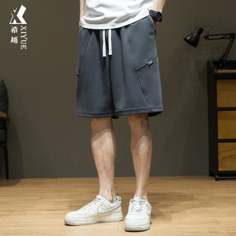 希越 潮流设计感宽松百搭五分休闲短裤 男款